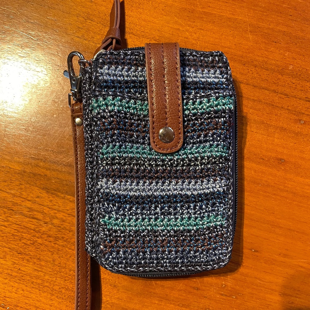 The Sak Crochet Wristlet/Wallet